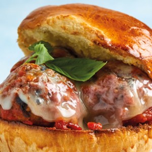 You Won't Believe These Eggplant “Meat” Ball Sandwiches Are Vegetarian