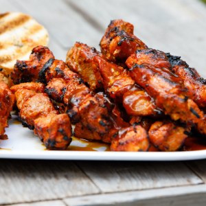 Tangy Sauce and Sofrito Are a Tasty Team With These Puerto Rican Skewers
