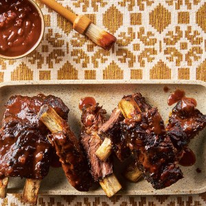 Arabic Coffee Beef Ribs With Pomegranate BBQ Sauce Are Finger Lickin' Good