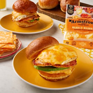 This Cheesy Peameal Breakfast Sandwich Will Make You Excited to Wake Up in the Morning