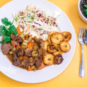 This Beef With Plantains and Black Beans Recipe is a Taste of Venezuela