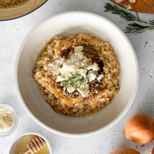 Make Date Night Extra Special With This Caramelized Onion Risotto