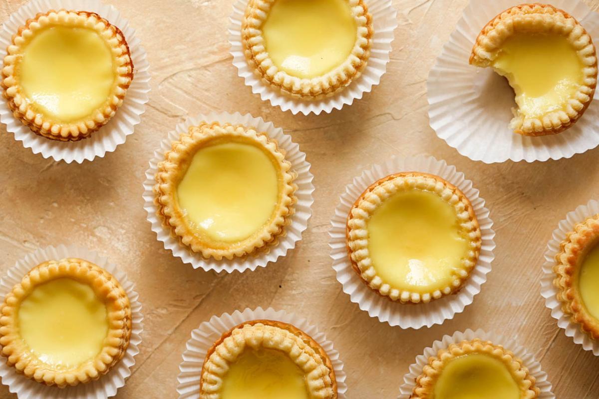 How To Make Buttery, Flaky Chinese Egg Tarts At Home