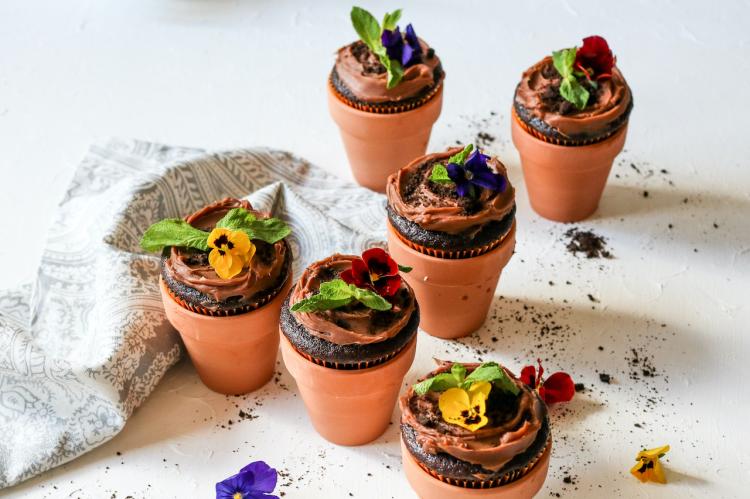 Best These One-Bowl Flowerpot Cupcakes Are The Cutest Thing We've Ever ...