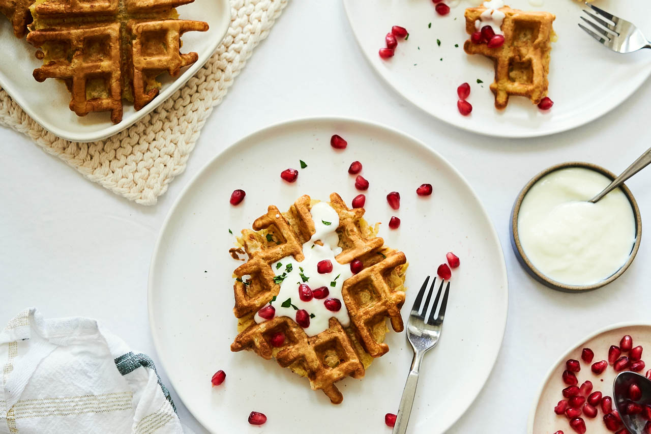 Waffle-Maker Latkes