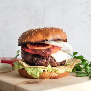 These Mexican-Inspired Taco Burgers Are Bringing the Heat