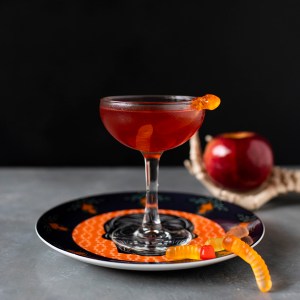 This Bewitching Poison Apple Cocktail is the Perfect Way to Celebrate a Spooky Halloween