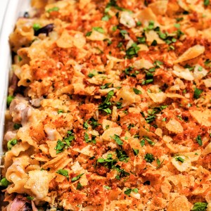 Garlicky and Creamy, This Tuna Noodle Casserole Is Seriously Delicious