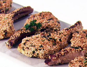Quinoa and Herb Crusted Lamb