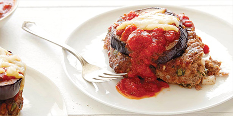 Eggplant Parmesan Meatloaf