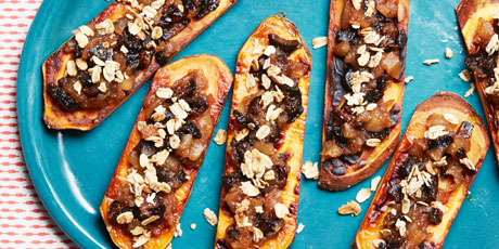Sweet Potato Toast with Apple, Fig and Maple Compote