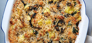 Healthy Squash and Kale Casserole