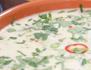Valerie's Green Chile Queso