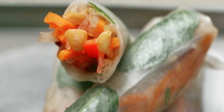 Summer Rolls with Sweet Chili Dipping Sauce