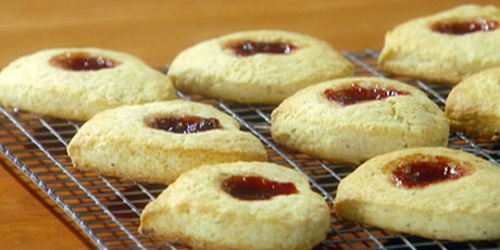 Strawberry and Rosemary Scones