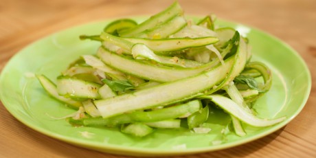 Shaved Asparagus and Fennel Salad