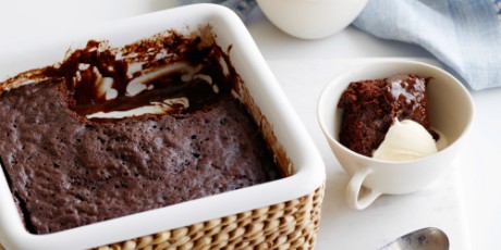 Microwave Chocolate Pudding Cake