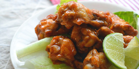 Lime, Coconut and Chili Chicken Wings
