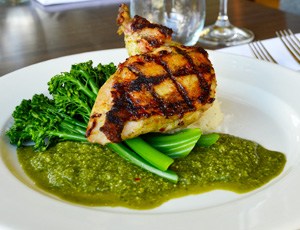 Thai Chicken with Cilantro Lime Coconut Sauce