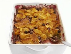 Baked French Toast with Blueberries