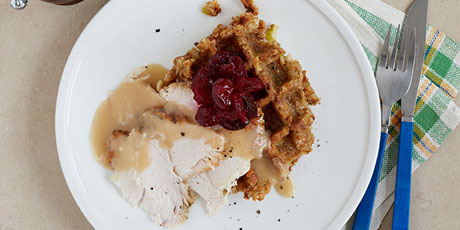 Waffled Leftover Thanksgiving Brunch