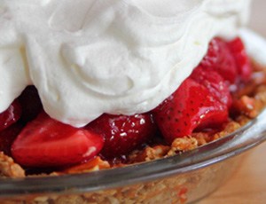 Strawberry Pretzel Pie