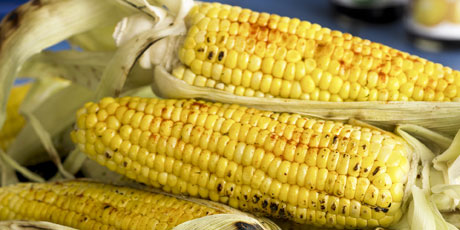 Grilled Corn with Lime Ponzu Butter