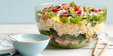 7 Layer Pasta Salad