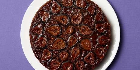 Upside-Down Fig-and-Hazelnut Cake