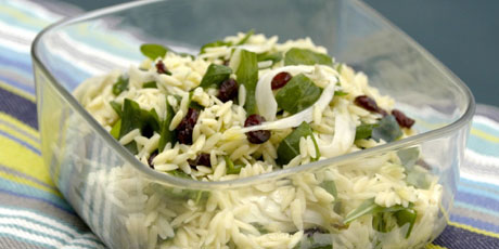 Sweet and Tangy Orzo Salad
