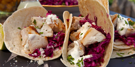 Grilled Tequila Lime Fish Tacos