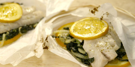 Fennel Snapper in Parchment