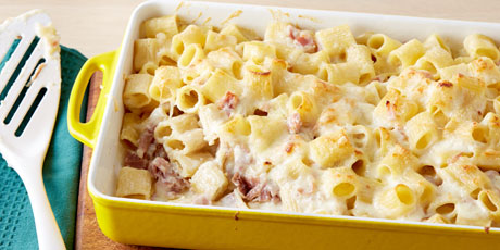 Baked Rigatoni with Bechamel Sauce