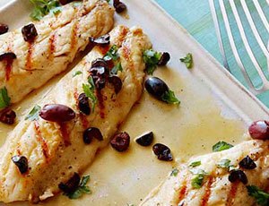 Moroccan-Style Striped Bass
