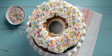 Giant Maple Cake Donut
