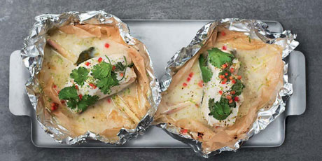 Baked Fish Packets