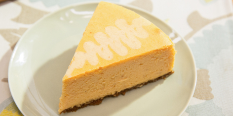 Sweet Potato Cheesecake with Spiced Cookie Crust