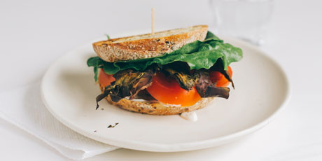 D.L.T. (Dulse, Lettuce and Tomato) Sandwich