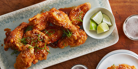 Game Day Korean-Style Chicken Wings