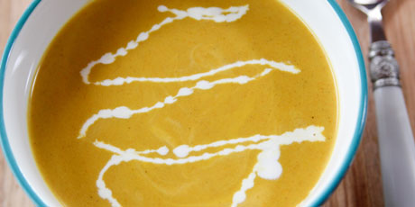 Carrot and Squash Curry Soup