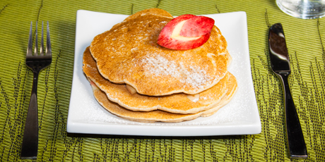 Apple Cinnamon 5-Grain Pancakes