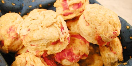 Biscuits with Rosemary and Tomato