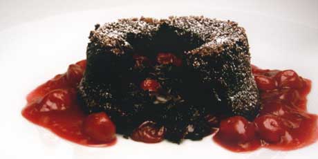 Black Forest Molten Cake