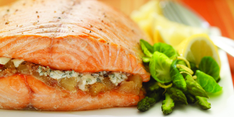 Blue and Pear Salmon