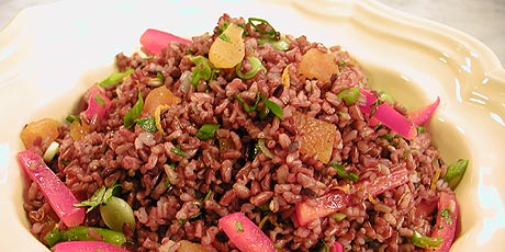 Brown Rice and Apricot Salad