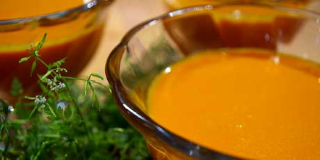 Carrot Juice Soup