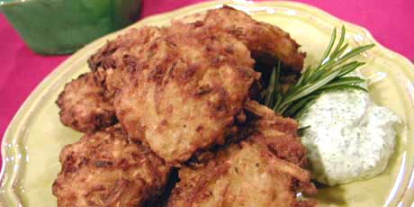 Celery Root Fritters