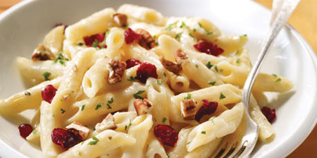 Cheese, Nuts &amp; Cranberry Pasta