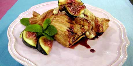Cheese and Fig Tartlets with Natillas