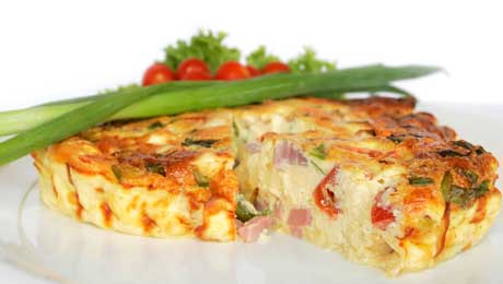 Cheese and Sausage Frittata
